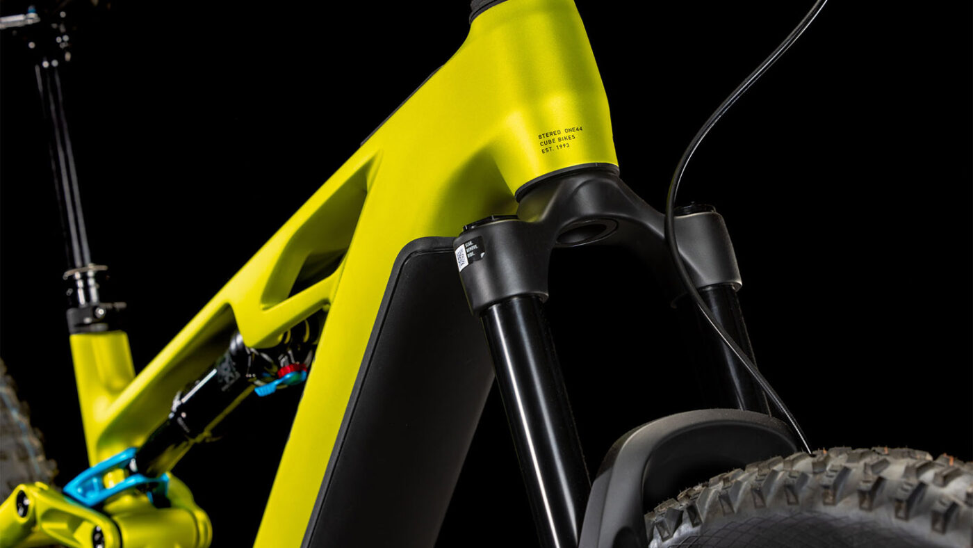 Cube Stereo Hybrid ONE44 HPC Race 800 flashlime´n´blue 1