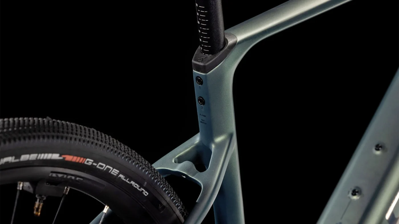 Cube Nulane Hybrid C 62 Race 400X (2025) | E Gravelbike | sagebrushgreen´n´prism 1