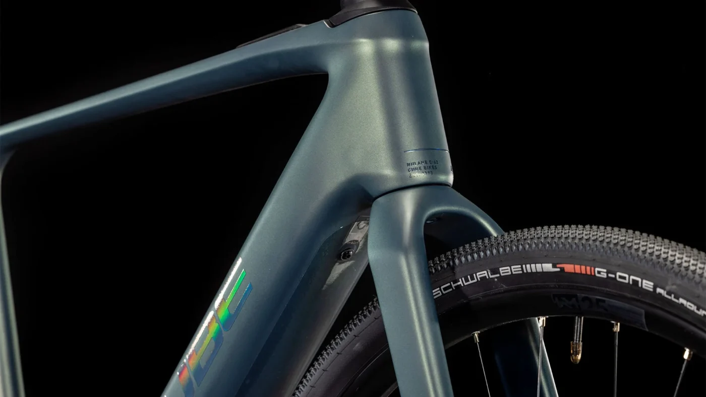 Cube Nulane Hybrid C 62 Race 400X (2025) | E Gravelbike | sagebrushgreen´n´prism 3